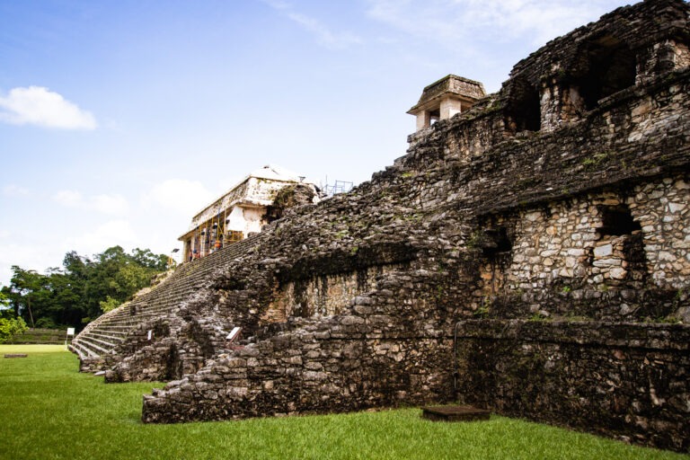 Die Ruinen von Palenque in Mexiko