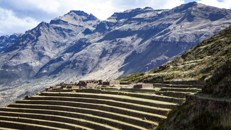 Ruinen von Pisac in Peru