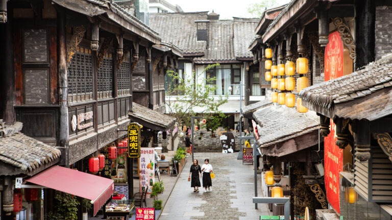 Chengdu in China