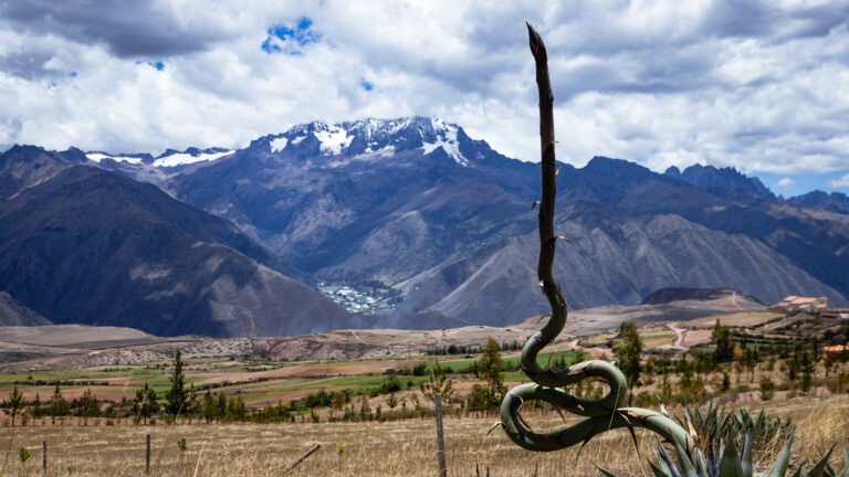 Die Wanderung von Moray nach Maras ab Ollantaytambo