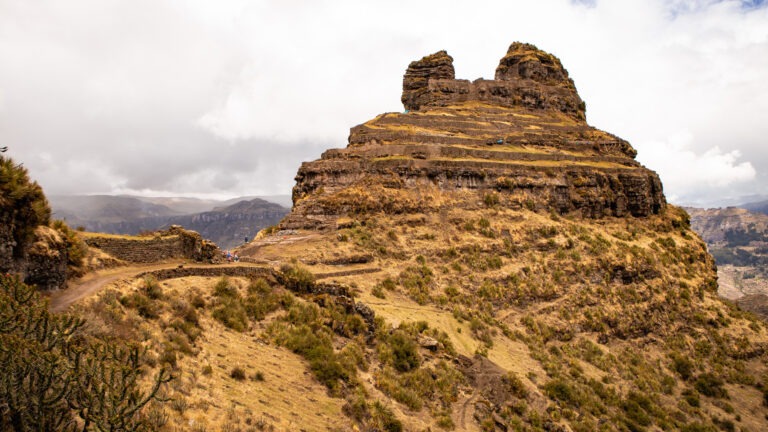 Inkafestung Waqrapukara bei Cusco