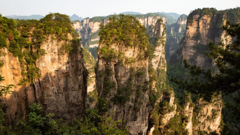 Zhangjiajie Forest Park Avatar Berge China